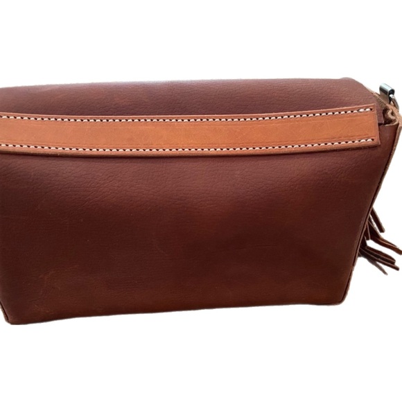 Custom Handmade Cowhide Fringe Purse - Picture 5 of 14